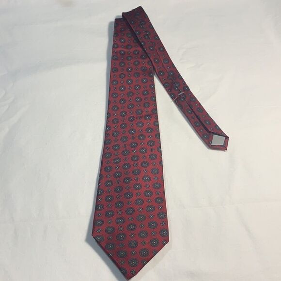 3for$20 executive collection red tie circle green - Picture 2 of 5